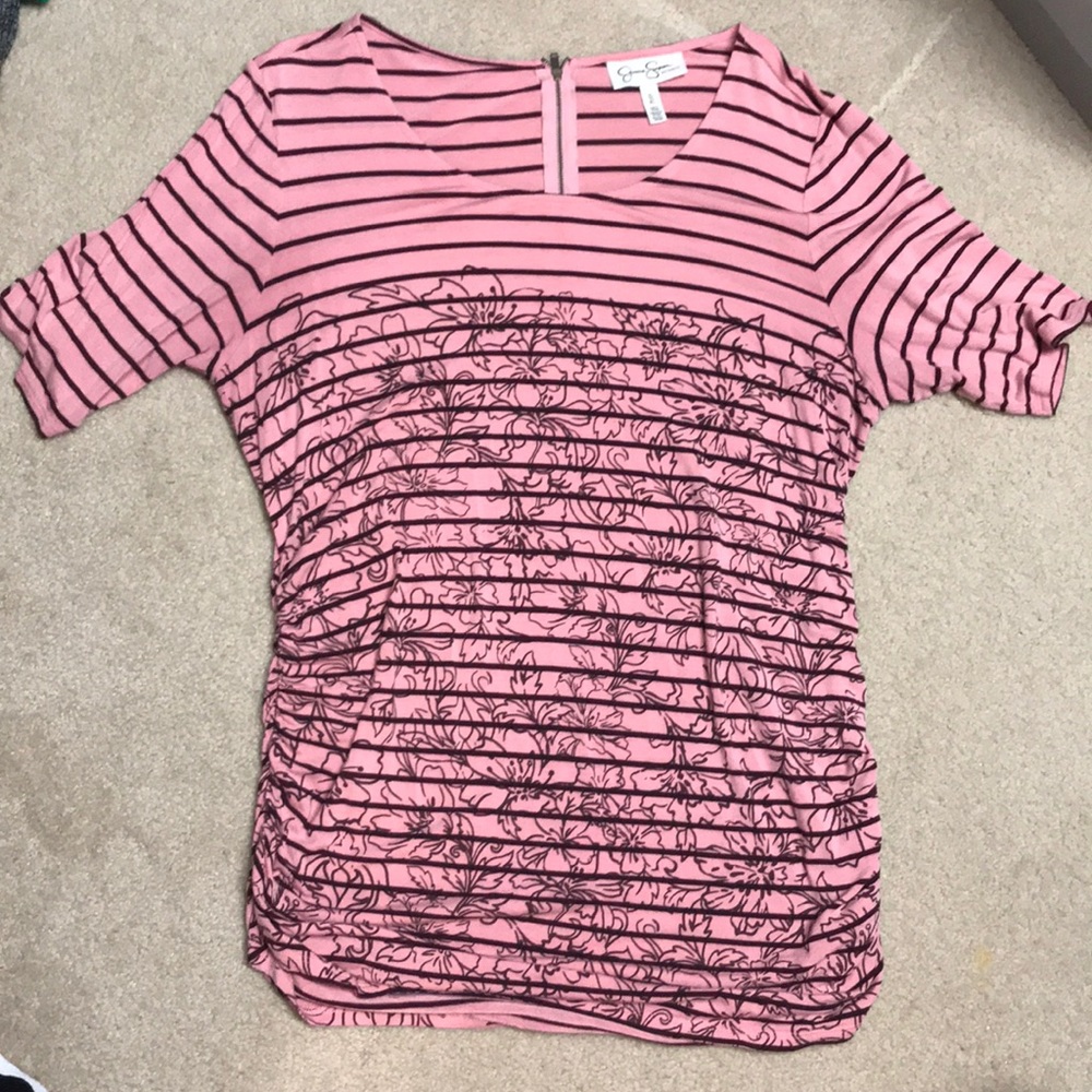Striped Maternity Tee